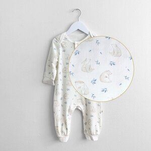 NWT Cute Baby Sleep N' Play Pajamas Romper One-Piece Bodysuit Polar Bear 18-24M